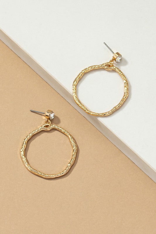 Hoop Drop Earrings