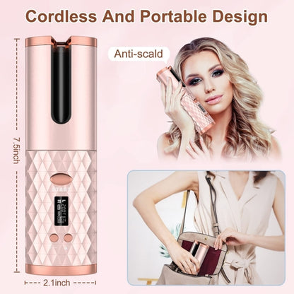 Portable Automatic Hair Curler