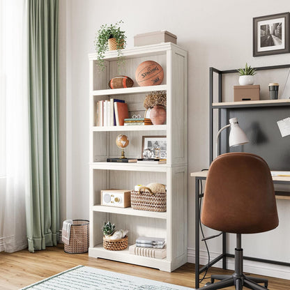 5-Shelf Bookcase, Display Storage Shelves