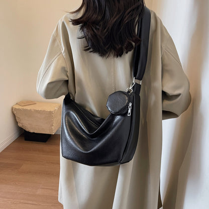 PU Leather Crossbody Bag
