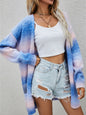 Angel Wings Open Front Gradient Cardigan