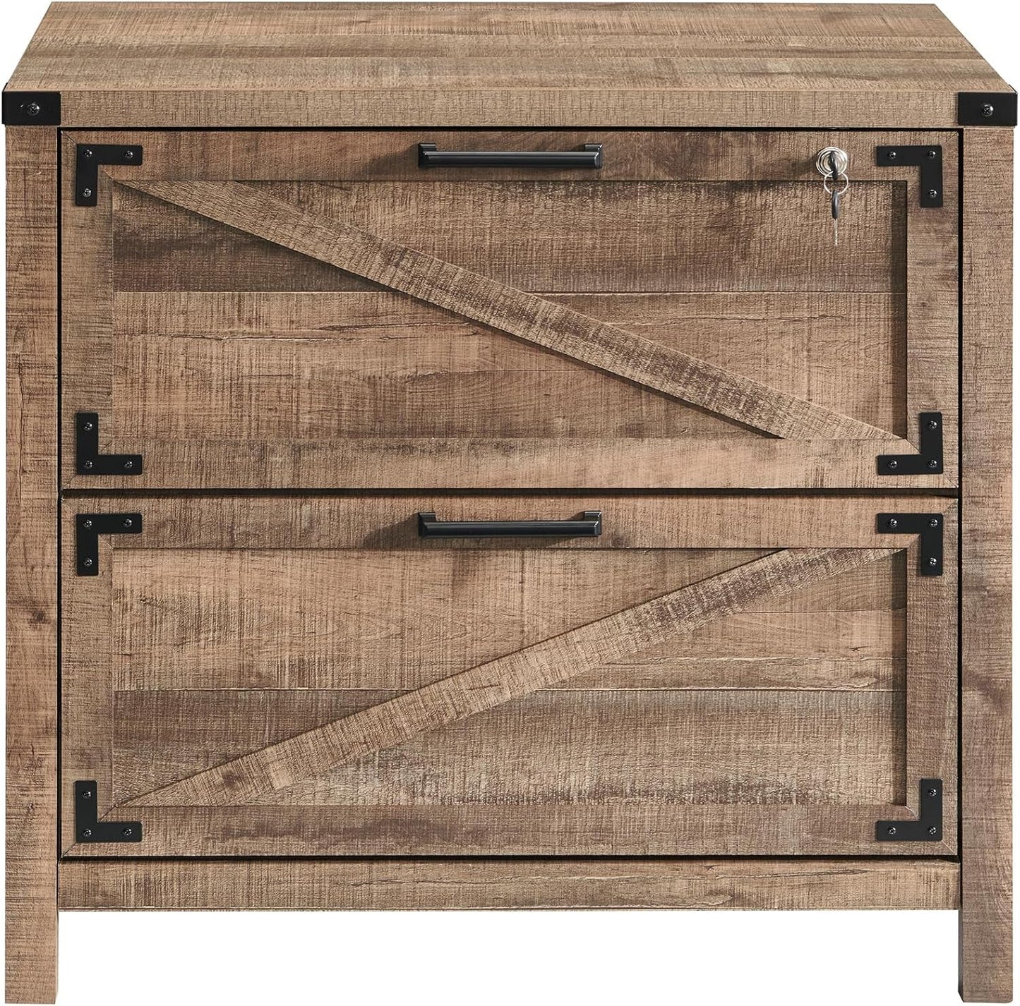 2-Drawer Farmhouse Filing Cabinet