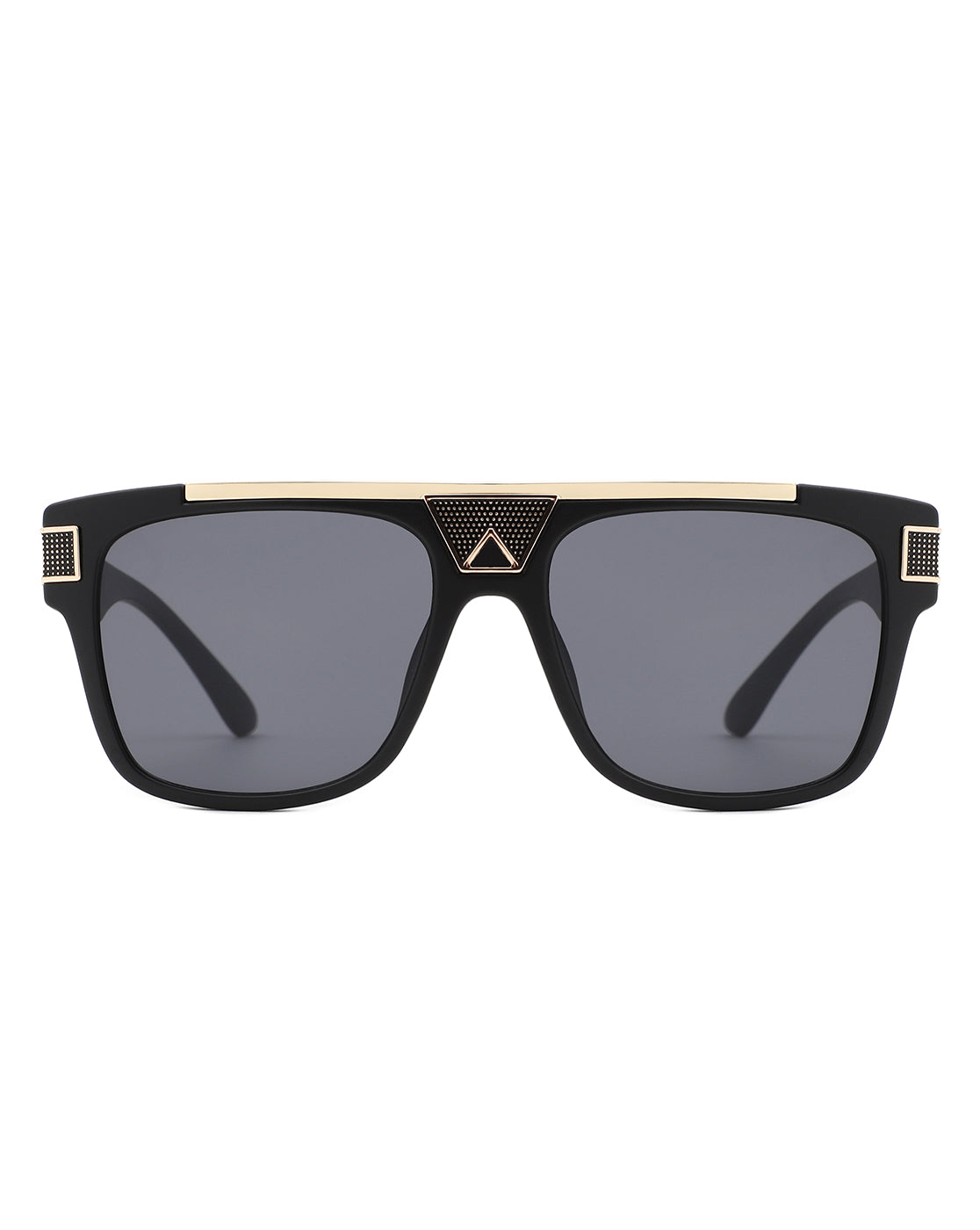 Qepruerus - Aviator Style Retro Square Fashion Sunglasses