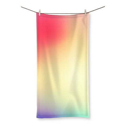 Abstract Gradient 5 Beach Towel