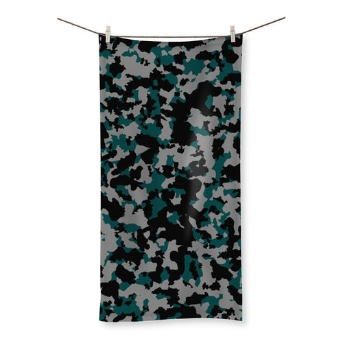 Camouflage Beach Towel