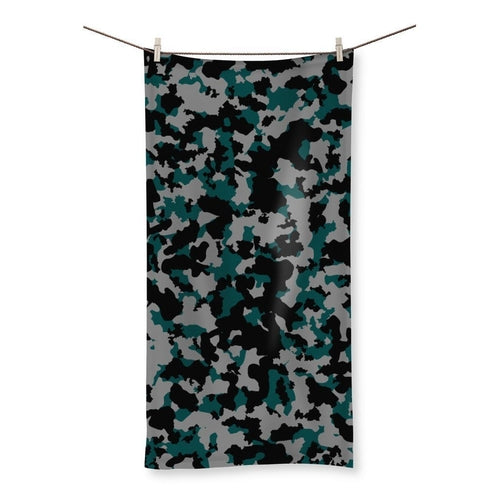 Camouflage Beach Towel