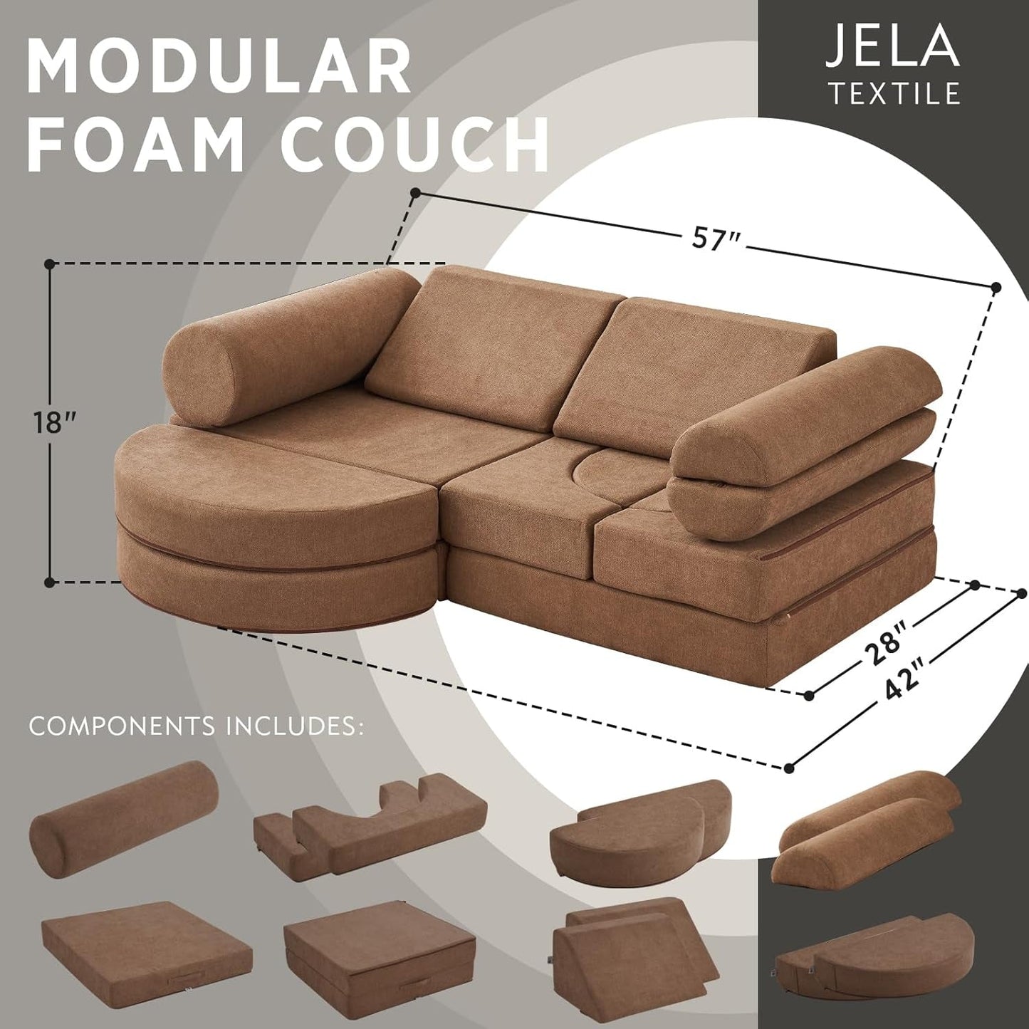 Kids Couch 14PCS Floor Couch