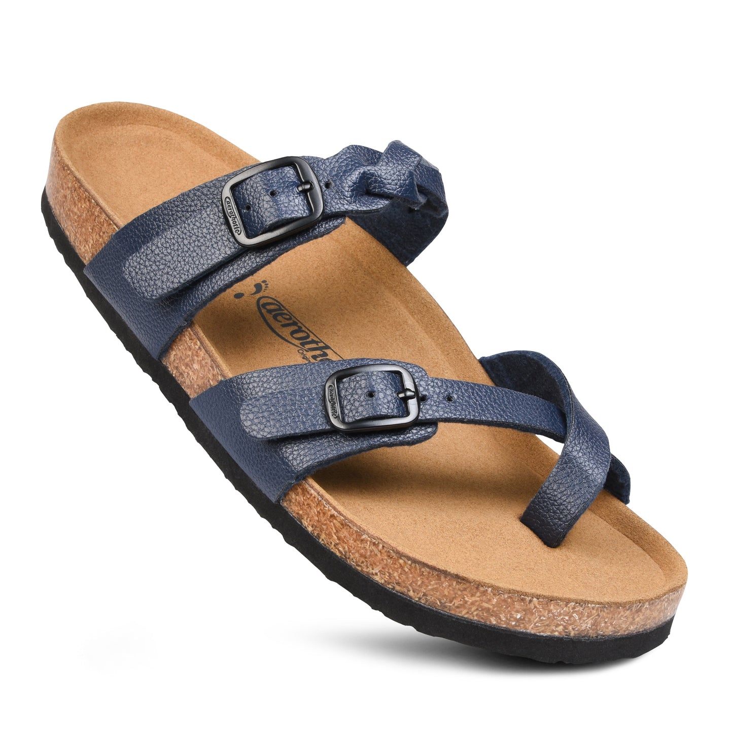 Aerothotic Irenic Soft Footbed Strappy Slide Sandals