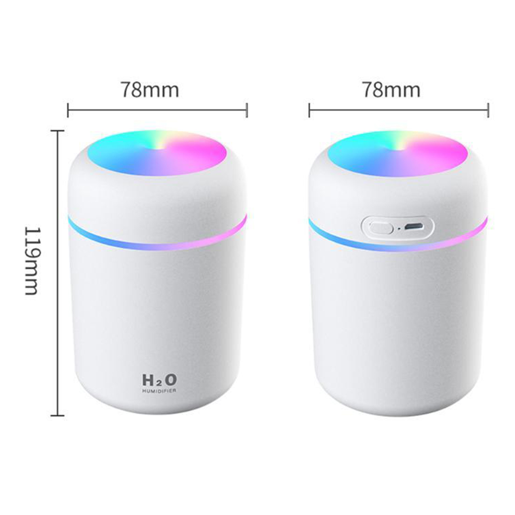 Portable Air Humidifier Aroma Essential Oil Diffuser for Car or Home