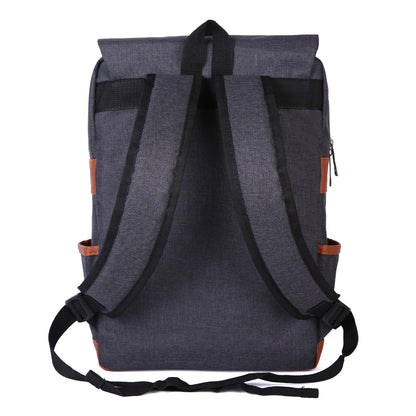 Slim Backpack ,College, School and Business Fits 15-inch Laptop-Black