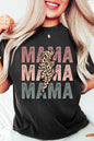 Black Leopard MAMA Graphic Tee