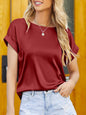 Boat Neck Blouse