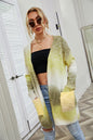 Angel Wings Open Front Gradient Cardigan