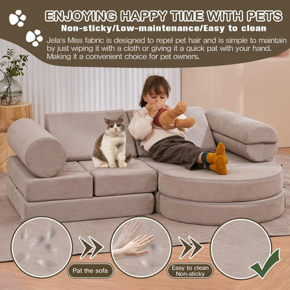 Kids Couch 14PC Floor Furniture