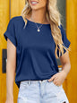Boat Neck Blouse