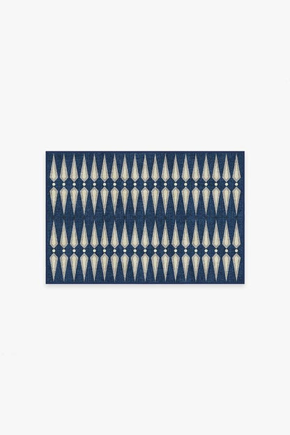 Jonathan Adler Carnaby Admiral Blue Tufted Rug