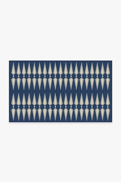 Jonathan Adler Carnaby Admiral Blue Tufted Rug