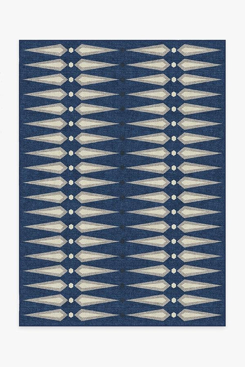 Jonathan Adler Carnaby Admiral Blue Tufted Rug