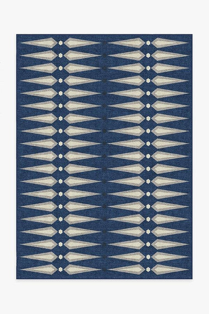 Jonathan Adler Carnaby Admiral Blue Tufted Rug