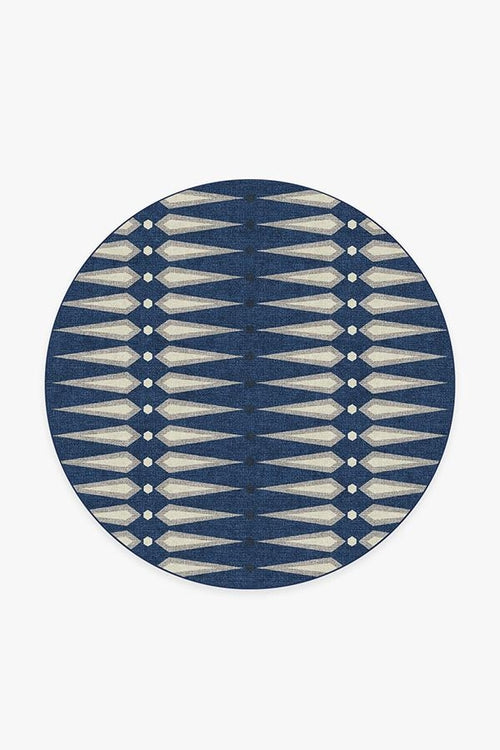 Jonathan Adler Carnaby Admiral Blue Tufted Rug