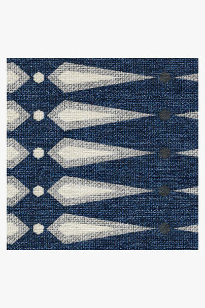 Jonathan Adler Carnaby Admiral Blue Tufted Rug