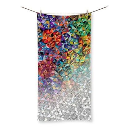 Geometric Beach Towel