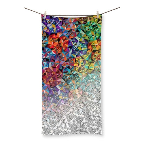Geometric Beach Towel