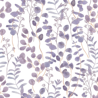 Lilac Eucalyptus - Wallpaper